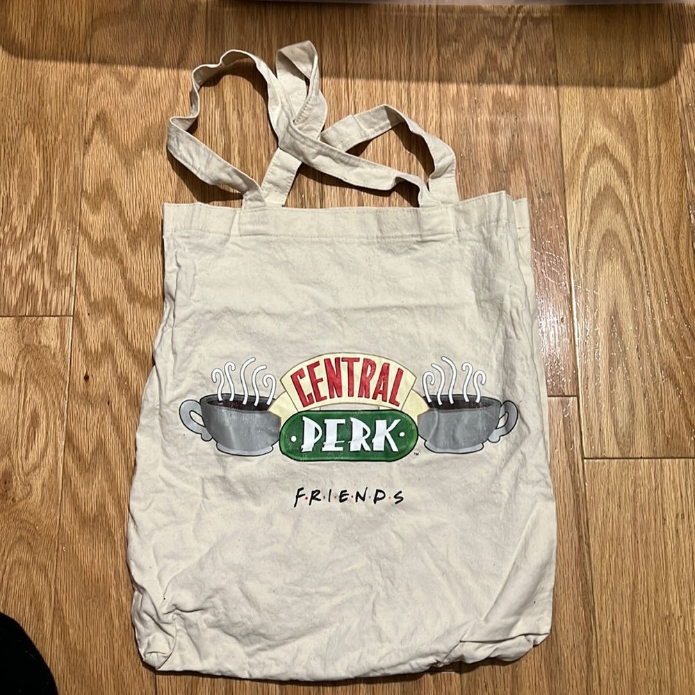 Central perk friends tote